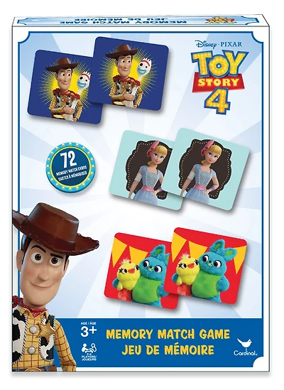 Disney Toy Story 4 - Jeu de mémoire