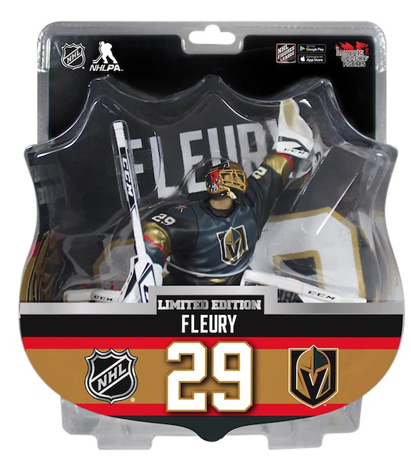 Marc-André Fleury<br>Golden Knights de Las Vegas Figurine de 6 pouces de la LNH