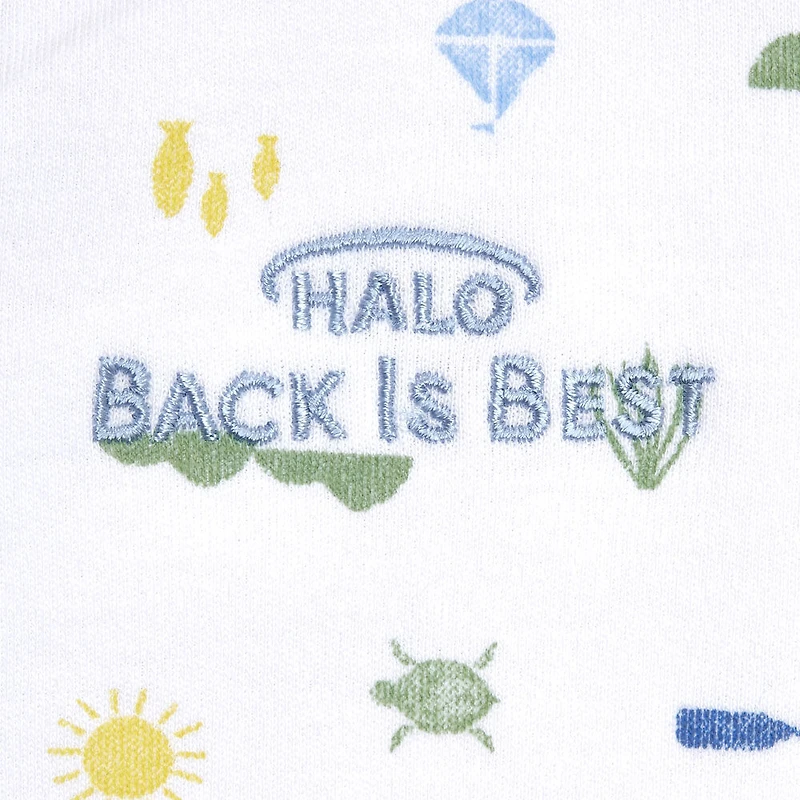 HALO SleepSack Wearable Blanket - Cotton - Lakeside Large 12-18 Months