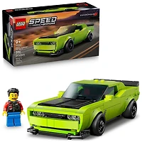 LEGO Speed Champions Dodge Challenger SRT Hellcat Sports Car Toy - Kids Toy for Girls & Boys - 77237