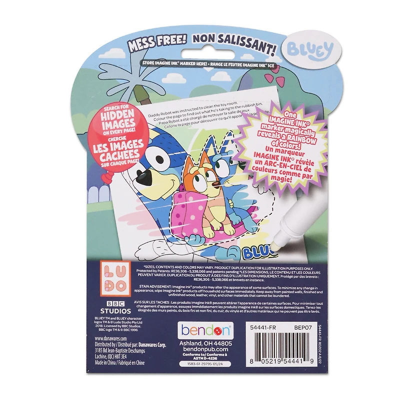 Bluey Imagine Ink Magic Ink Pictures