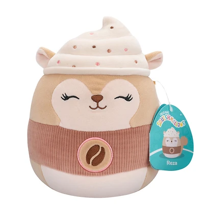 Squishmallows de 19 cm - Rezza l'écureuil latte