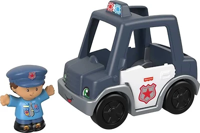 Fisher-Price Little People Voiture de police Aidons les autres