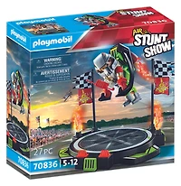 Air Stuntshow Pilote avec réacteur dorsal