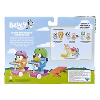 Bluey Figure and Vehicle Playset - Scooter Time