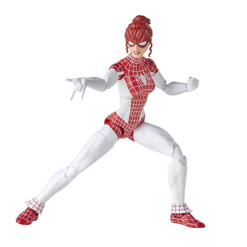 Marvel Legends Series Spider-Man, Pack de 2 figurine Spider-Man et Marvel's Spinneret de 15 cm, inclut 10 accessoires