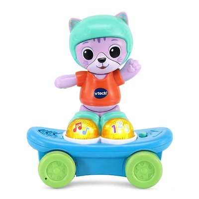 VTech Pull Back Skater Cat - English Edition