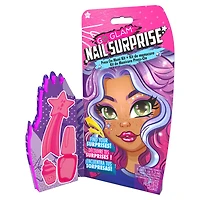Cool Maker, GO GLAM Nail Surprise Manicure Set avec faux ongles et vernis à caractéristique surprise (les styles peuvent varier)