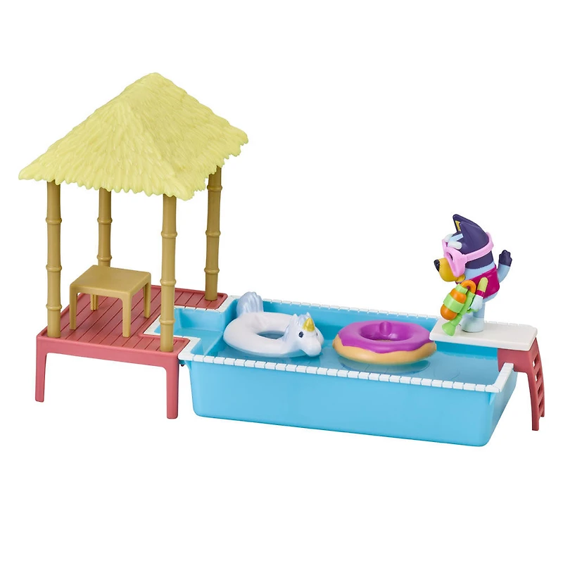 Bluey Ensemble de jeu amusant pour le temps de la piscine