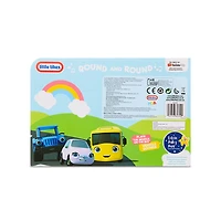 Little Baby Bum 5-Piece Chunky Wooden Sound Puzzle Plays Wheels on the Bus - English Edition