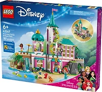 LEGO Disney Le Château des Princesses et les Animaux Royaux, Ensemble de Jeu de Construction et Idée-Cadeau pour les Enfants 43267
