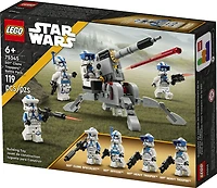 LEGO Star Wars 501st Clone Troopers Battle Pack 75345 Building Toy Set (119 Pcs)