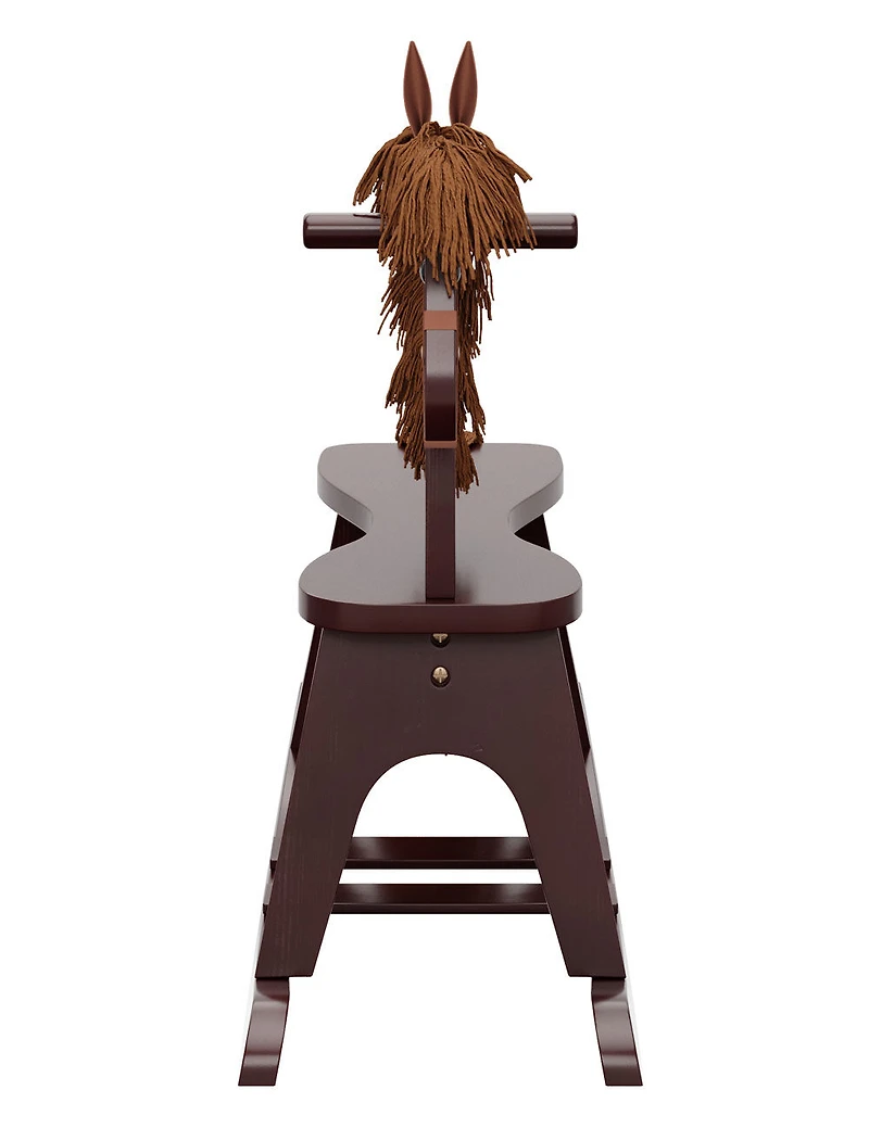 Storkcraft Wooden Rocking Horse - Espresso