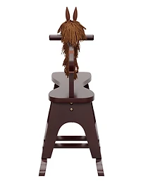Storkcraft Wooden Rocking Horse - Espresso