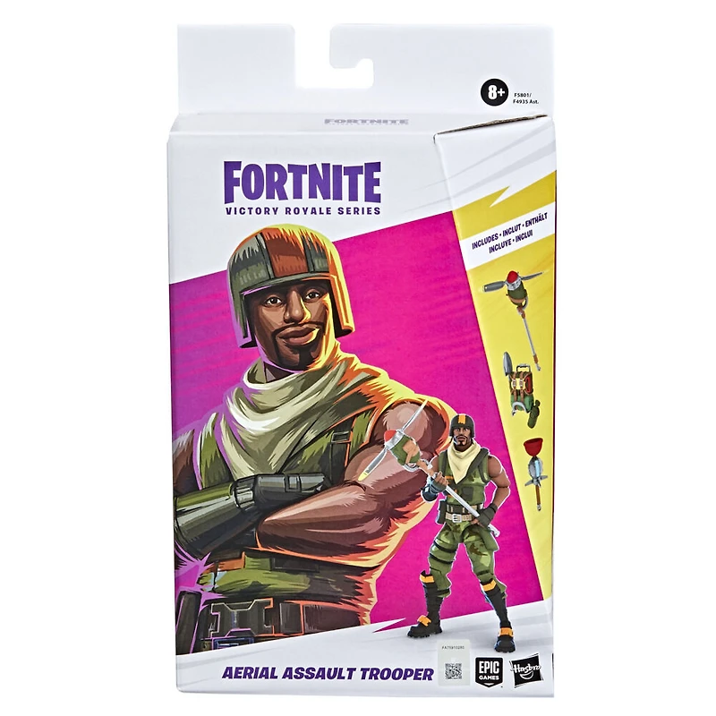 Hasbro Fortnite Victory Royale Series, figurine Aérostier de collection avec accessoires, échelle de 15 cm