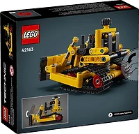 LEGO Technic Heavy-Duty Bulldozer Building Set, Construction Toy 42163