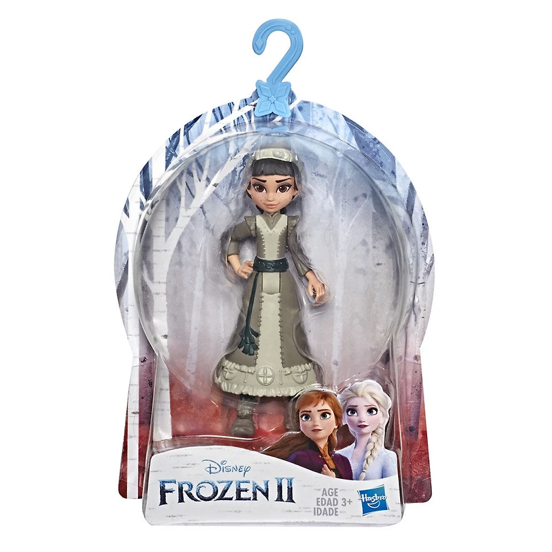 Disney La Reine des neiges, petite poupée Honeymaren avec robe blanche inspirée du film de Disney, La Reine des neiges II