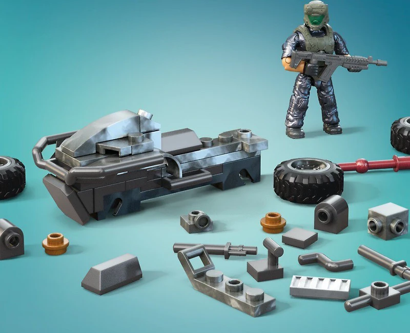 MEGA -Halo -Coffret de construction -L'Attaque du Gungoose de l'UNSC