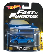 Hot Wheels - Fast & Furious - Nissan Skyline GT-R (R34)