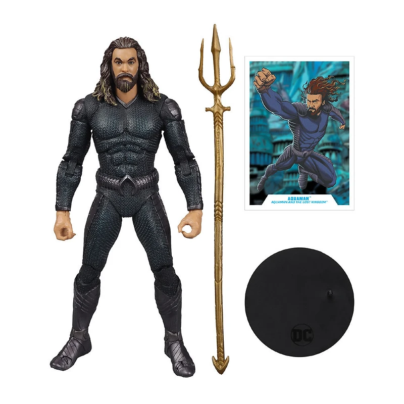 Figurine 7 "DC Multiverse Aquaman avec combinaison furtive (Aquaman et le Royaume Perdu)