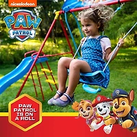 Ensemble de balançoires Paw Patrol de Swurfer avec glissade