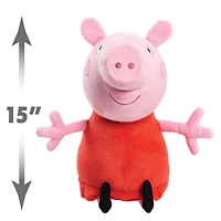 Grande peluche Peppa Pig