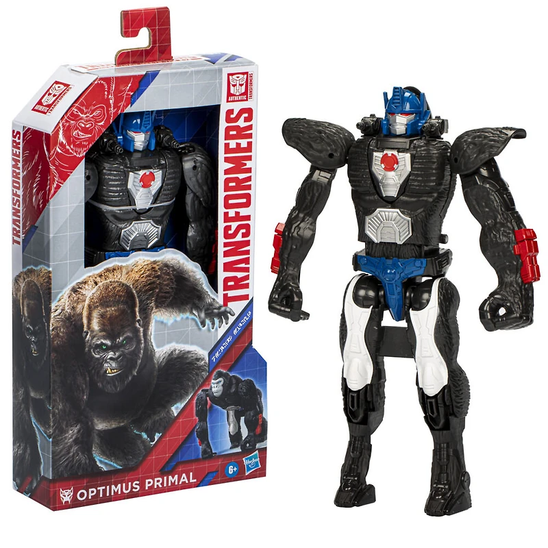 Transformers Authentics Titan Changers, figurine Optimus Primal de 28 cm