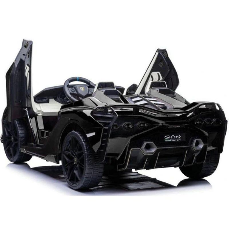 KIDSVIP Voiture autoportée 2 places Lamborghini Sian 4X4 24V sous licence pour enfants avec RC