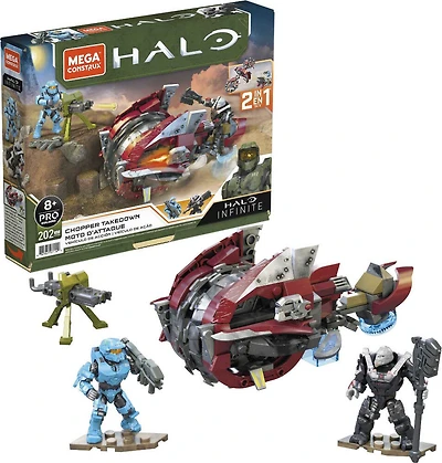 Mega Construx - Halo Infinite - Coffret de construction Moto d'attaque
