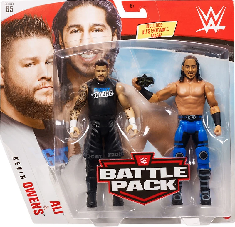 WWE - Coffret Combat - 2 Figurines - Kevin Owens et Ali