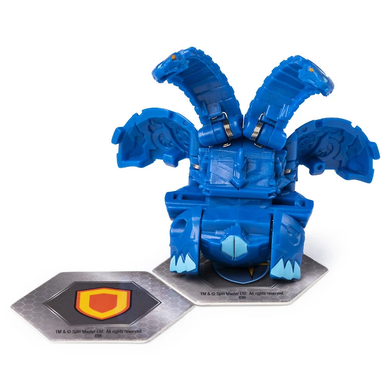 Bakugan, Aquos Nillious, 2-inch Tall Collectible Action Figure and Trading Card