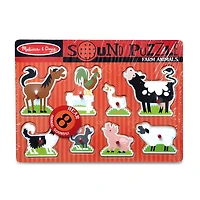 Farm Animals Sound Puzzle