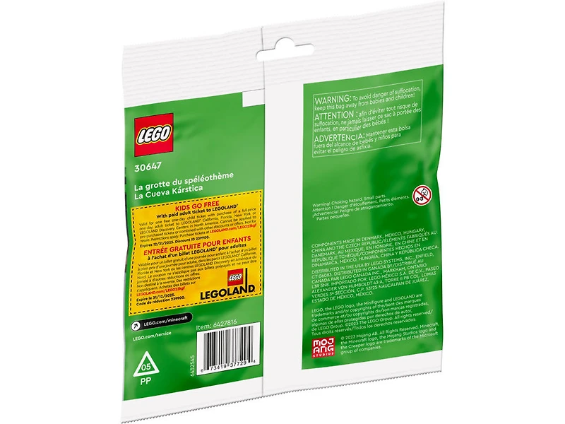 LEGO Minecraft The Dripstone Cavern 30647