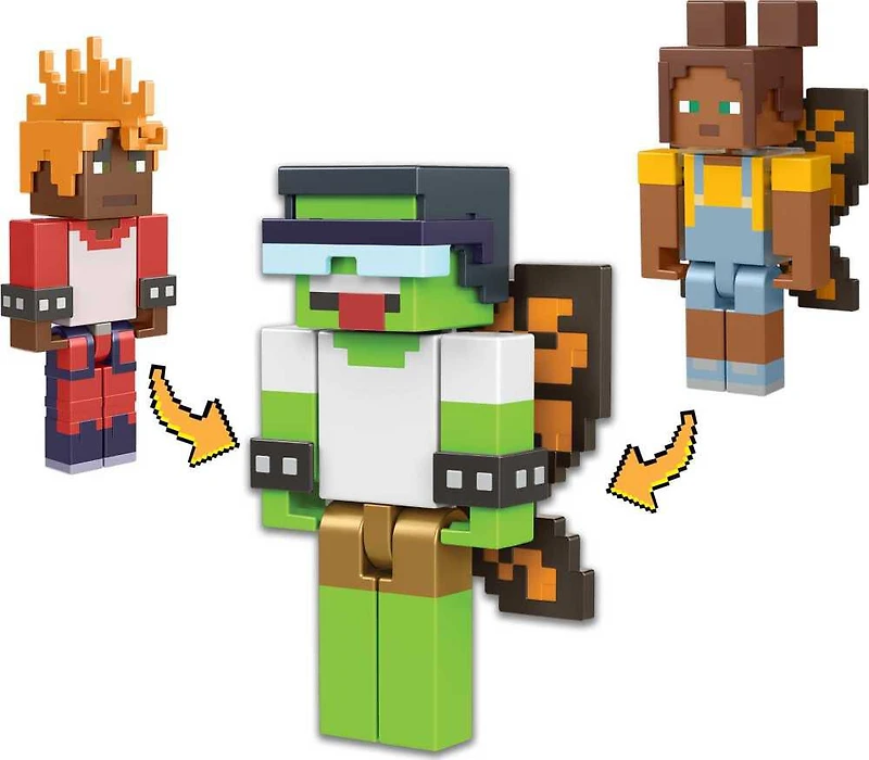 M6-MINECRAFT CREATIVE MODE FIGURES AST