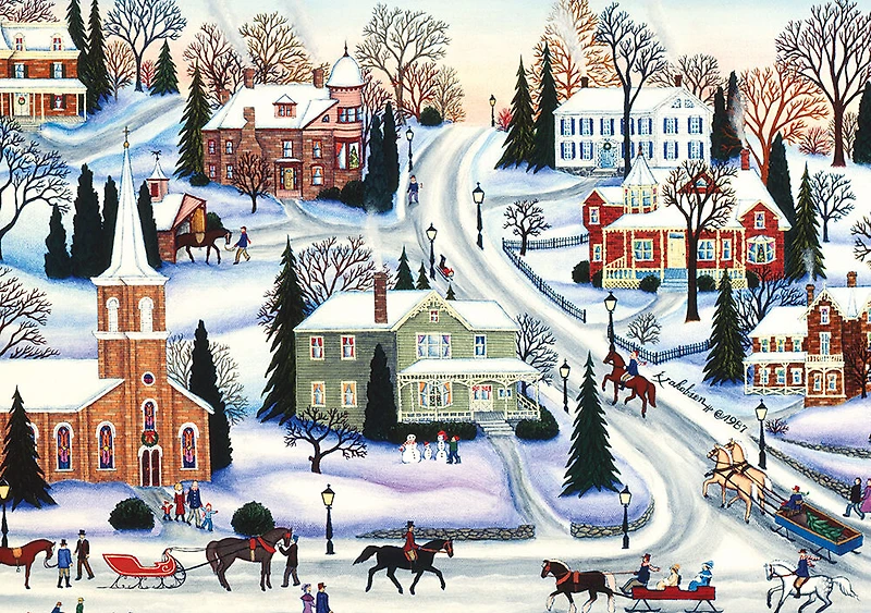 Casse-têtes SureLox - Collection Royaume d'hiver - Hiver à Galena - 1 000 pièces