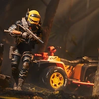 G.I. Joe Classified Series, 137 Tiger Force Wreckage et VTT Tiger Paw, pack de figurine et véhicule