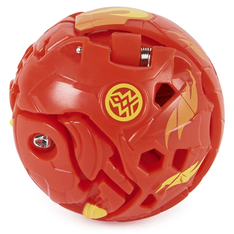 Bakugan Evolutions, Dragonoid (Rouge), Figurine articulée de 5,1 cm et carte à collectionner