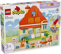 LEGO DUPLO Bluey: Bluey's Family House with Memory Game - Toddler Toy For Kids Ages 3+ - 10459