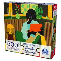 Puzzle 500 pièces, série Artist Spotlight Aurelia Durand, Cosy, par Spin Master Puzzles - Édition anglaise