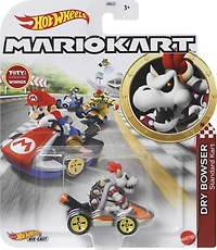 Dry Bowser Standard Kart Véhicule Hot Wheels