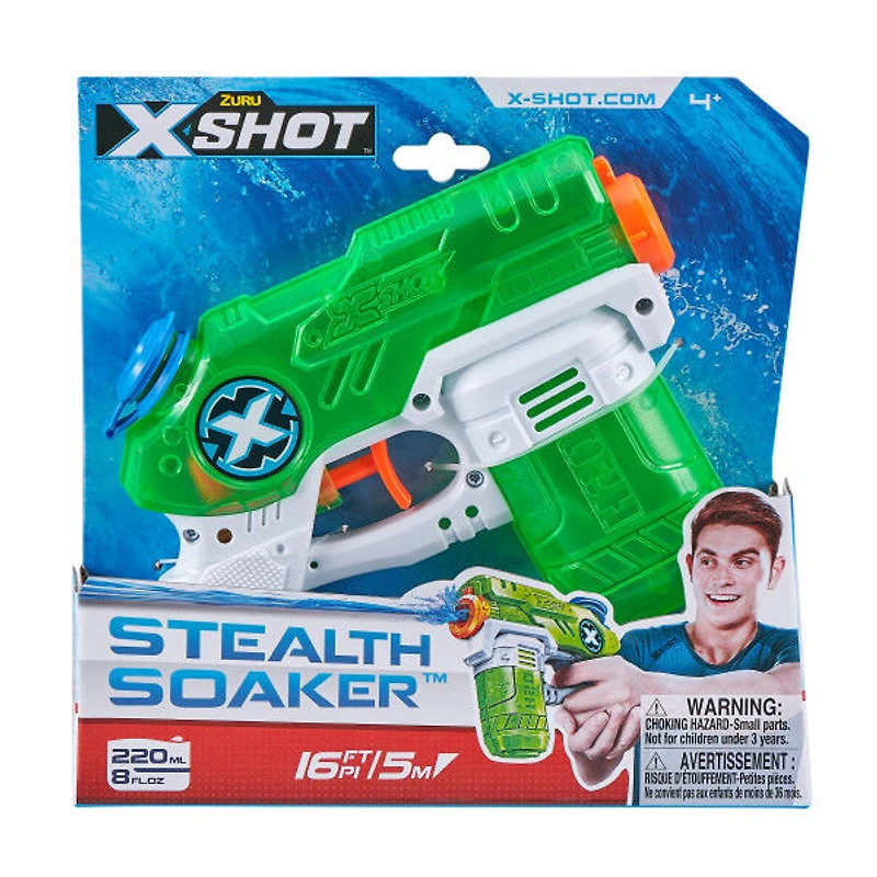 Zuru X-Shot Water Warfare Stealth Soaker Water Blaster (Colour May Vary)