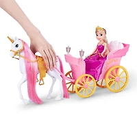 Ensemble de licorne et poupée princesse Sparkle Girlz par ZURU