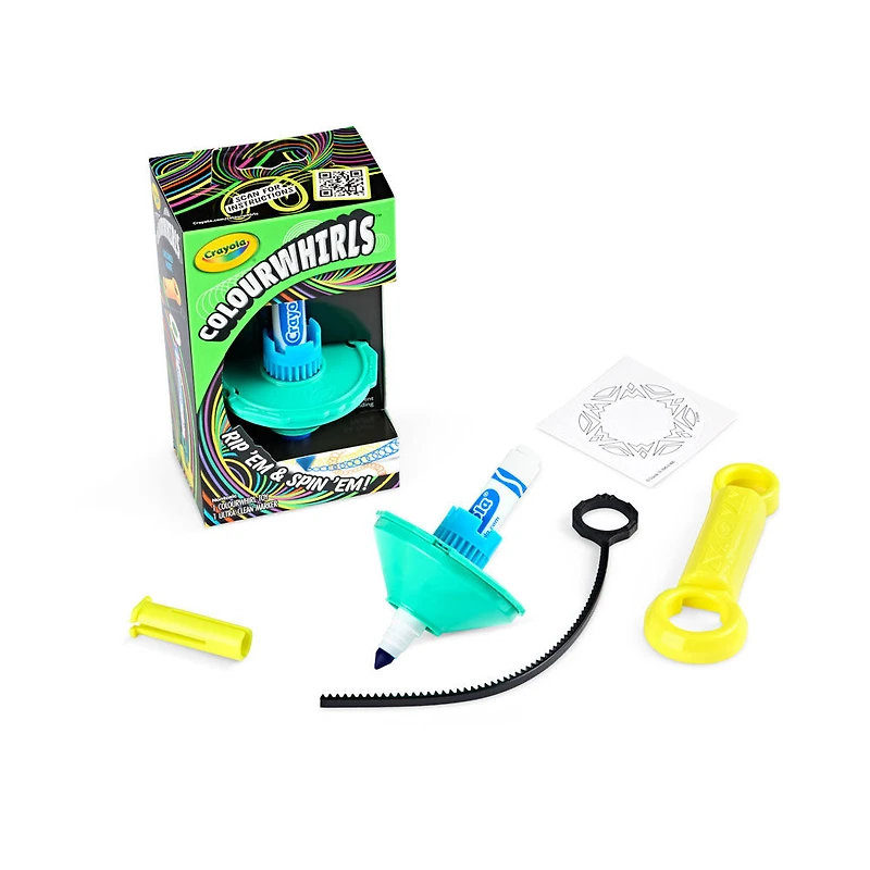Crayola Colourwhirls néon, 1 pièce