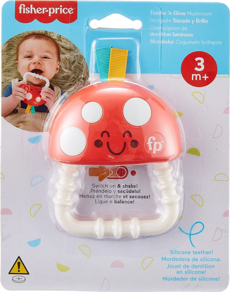 Fisher-Price Teethe 'n Glow Mushroom
