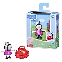 Peppa Pig Peppa's Adventures Peppa's Fun Friends Preschool Toy, Zoe Zebra Figure
