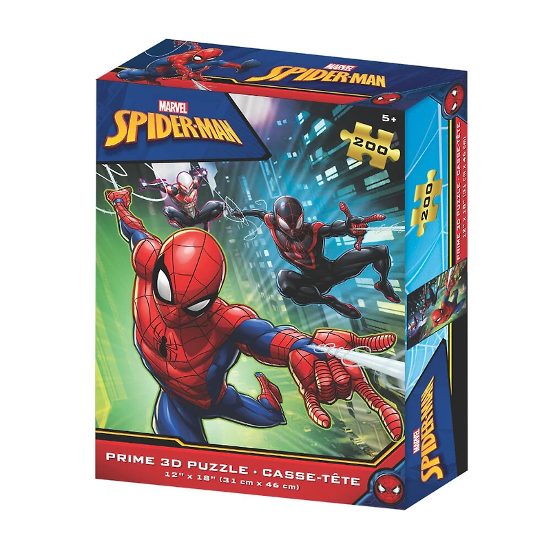 Marvel: 3D Puzzles - Spider man - 200 pièces