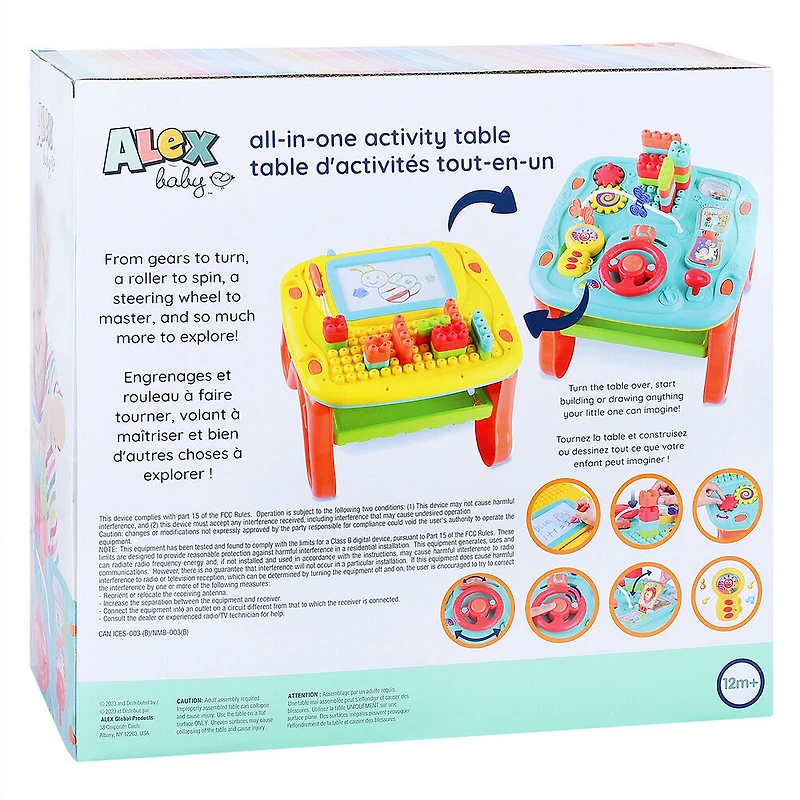 ALEX - Table D'Activités Tout-En-Un