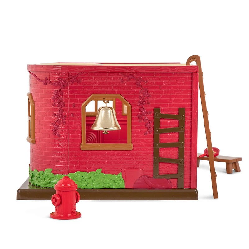 Ensemble Caserne de pompiers pour enfants, Honeysuckle Hollow Safety Department, Li'l Woodzeez