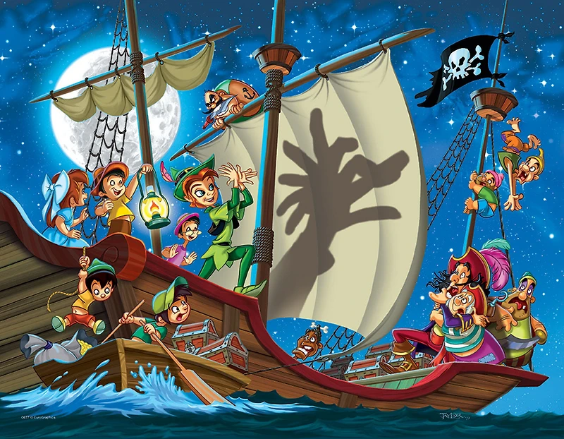 Eurographics Peter Pan 35 pièce Puzzle