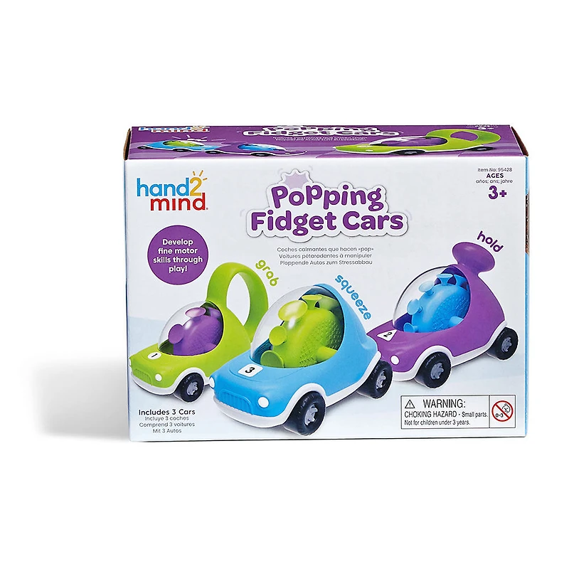 Popping Fidget Cars - English Edition
